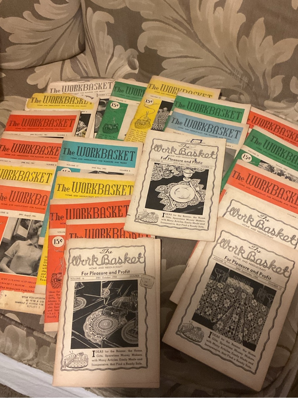 Craft Magazine Lot - Multicolor Covers